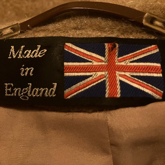 Classic Women's lama Wool in Coat double breasted super warm - Picture 6 of 9